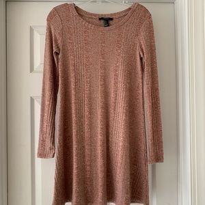 Heathered Light Pink Dress